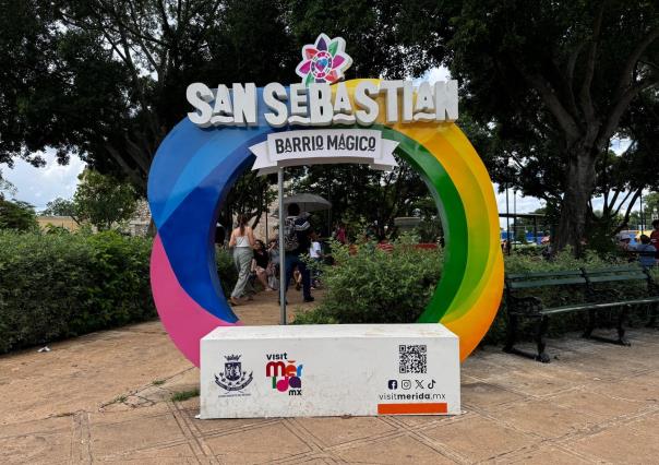 Letras turísticas engalanan los Barrios Mágicos de Mérida