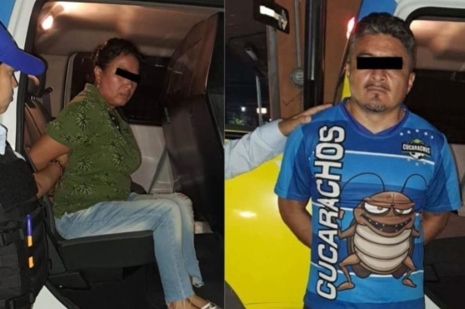 Pareja se pelea y son detenidos en Monterrey