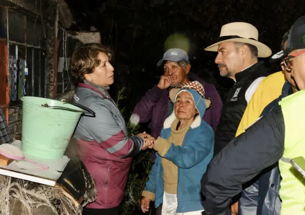 Activan Plan DN-III en Chalco por lluvias intensas: Delfina Gómez