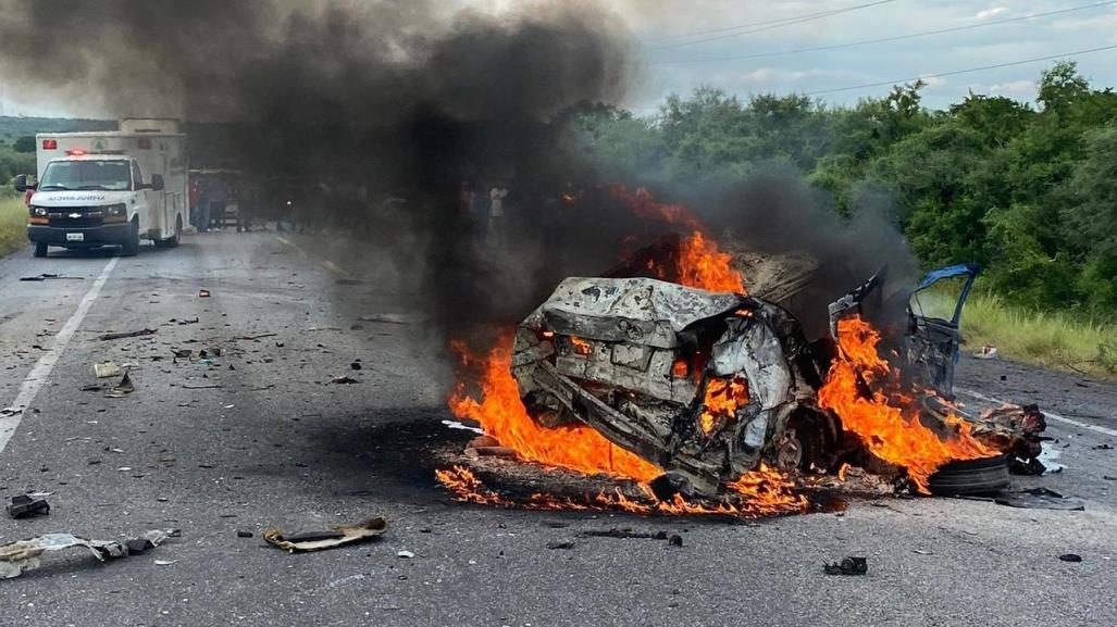 Tres fallecidos en accidente en la carretera Victoria-Matamoros