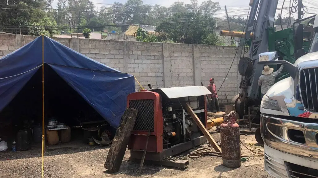 Agua clandestina; clausuran pozo ilegal en Naucalpan