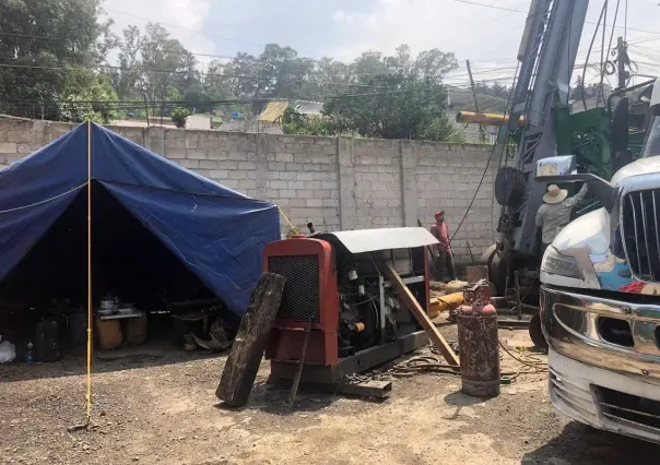 Agua clandestina; clausuran pozo ilegal en Naucalpan