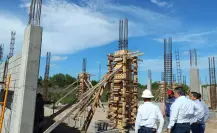 El director del Itife supervisa obras en escuelas de Matamoros
