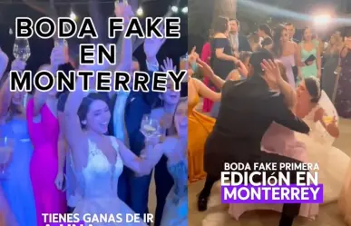 ¿Una Boda Fake?, usuaria de TikTok alista evento en Monterrey