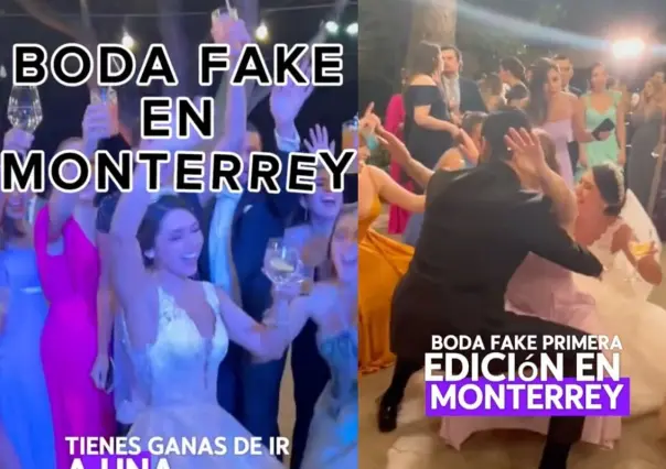 ¿Una Boda Fake?, usuaria de TikTok alista evento en Monterrey