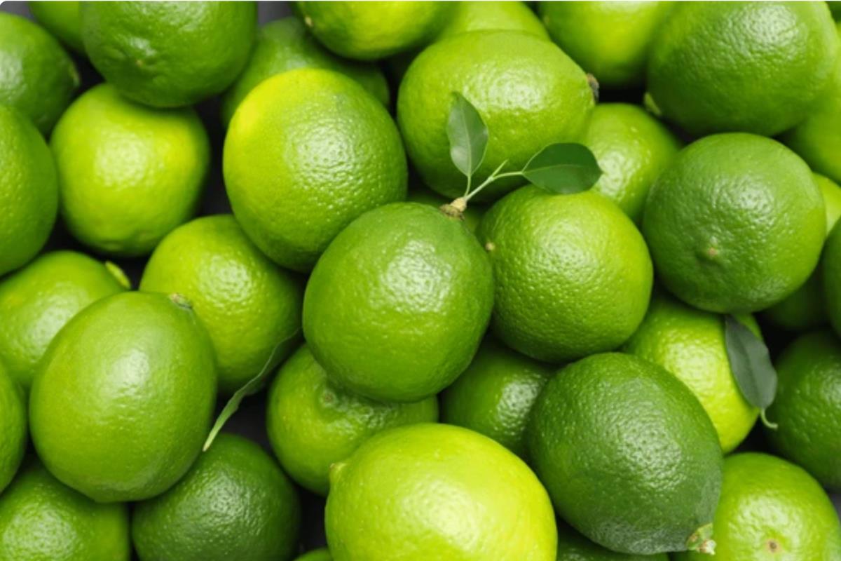 Limones verdes. Foto: New Africa