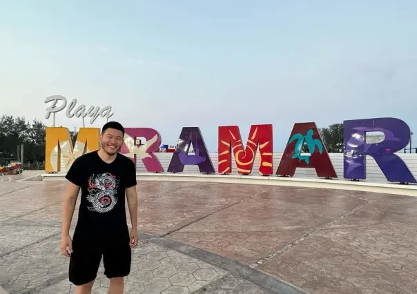 Playa Miramar es mejor que la de Cancún, afirma influencer extranjero