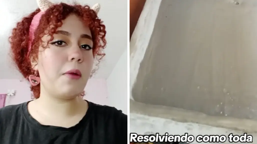 Joven da sorpresa a su mamá y arregla lavadero para que ya no se lastime | VIDEO