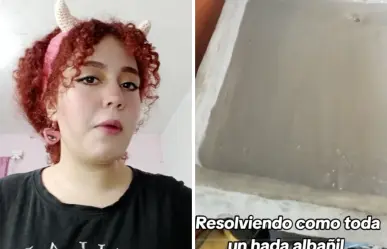 Joven da sorpresa a su mamá y arregla lavadero para que ya no se lastime | VIDEO