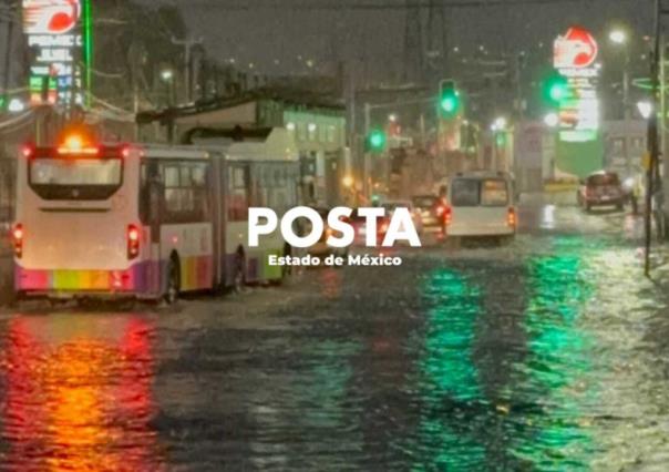 No da  tregua la lluvia en Ecatepec; las inundaciones a la orden del día (VIDEO)