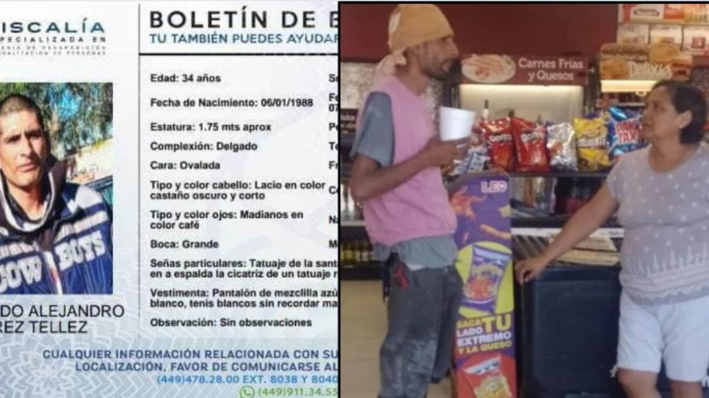 Encuentran en Torreón a joven desaparecido en Aguascalientes en 2022