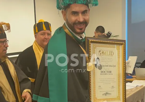 Distinguen al Tejedor de Sueños con Doctorado Honoris Causa