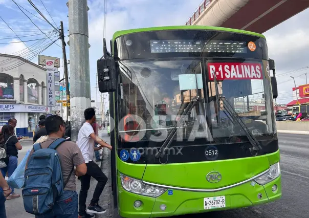 ¡Bye al efectivo! Ahora es con tarjeta o aplicación el pago en el camión