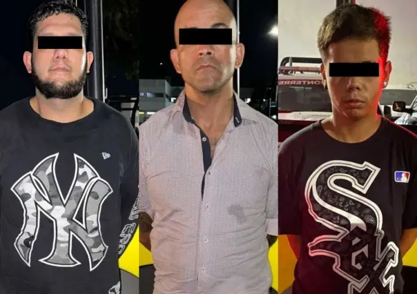 Arrestan a tres hombres por narcomenudeo en Monterrey