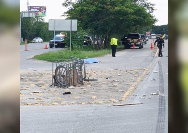 Periférico de Mérida cobra otra víctima:  Abuelito muere al ser atropellado