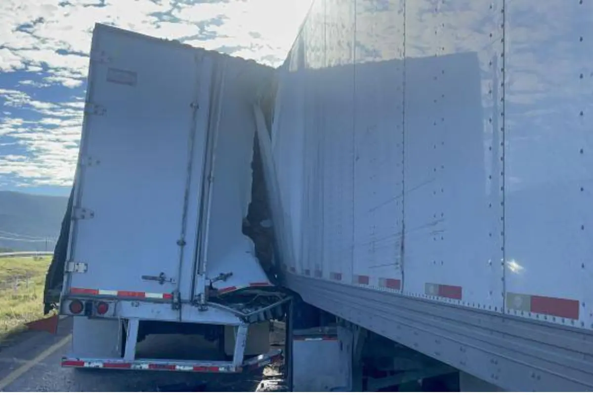 Accidente vial en Torreón-Saltillo. Foto de redes.