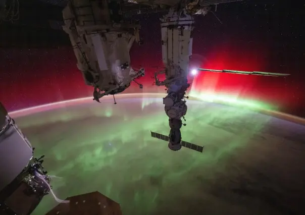 #VIDEO: Así lucen las auroras boreales desde la Estación Espacial Internacional