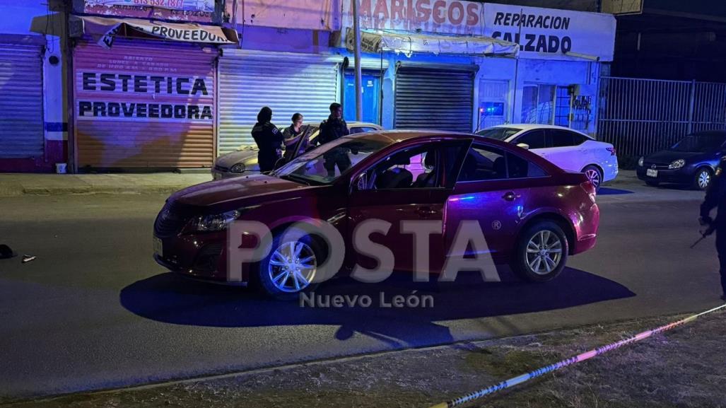 Persecución en Escobedo deja un policía herido