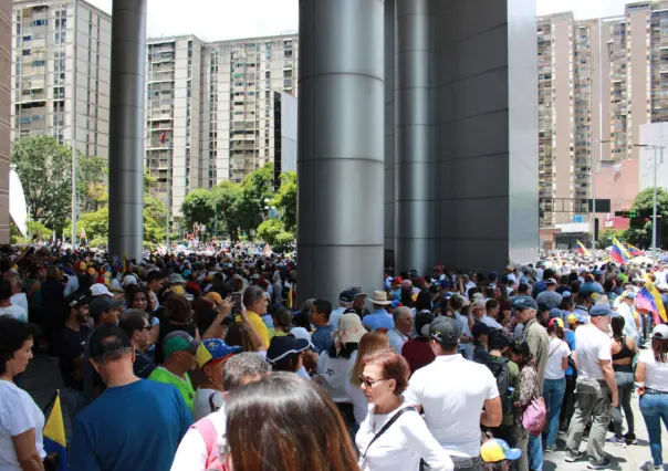 Miles de venezolanos atienden la protesta Ganó Venezuela