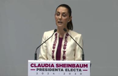 Claudia Sheinbaum: Llegó el momento de decir Presidenta y no Presidente