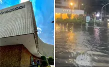 Polanco bajo el agua por lluvias en Ciudad de México, así luce Masaryk | VIDEO