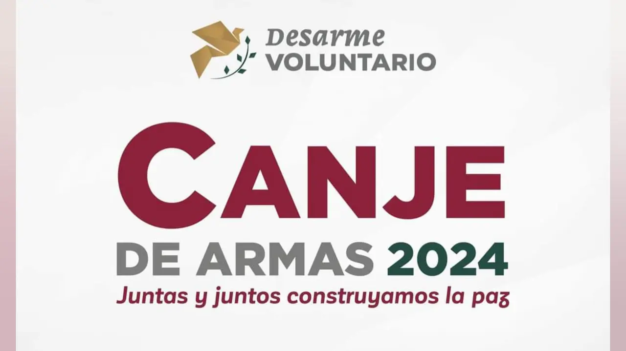 Reduce el riesgo de armas en casa con el canje de armas 2024. Foto: Especial