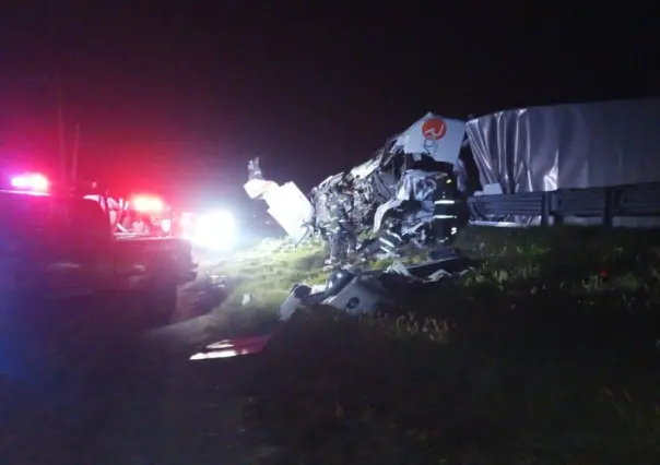 Accidente en la carretera Monterrey-Saltillo deja varios lesionados