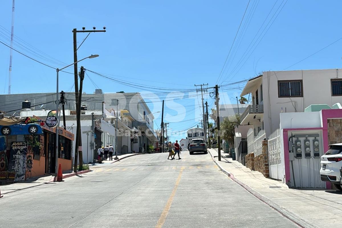 Calle Manuel Donaldo. Foto: Ariel Zavaleta / POSTA BCS