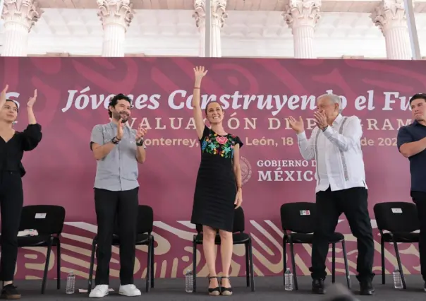 Claudia Sheinbaum celebra su primera gira como presidenta electa en Nuevo León