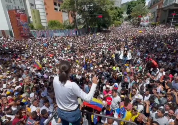 Machado celebra la manifestación mundial por González Urrutia como victoria
