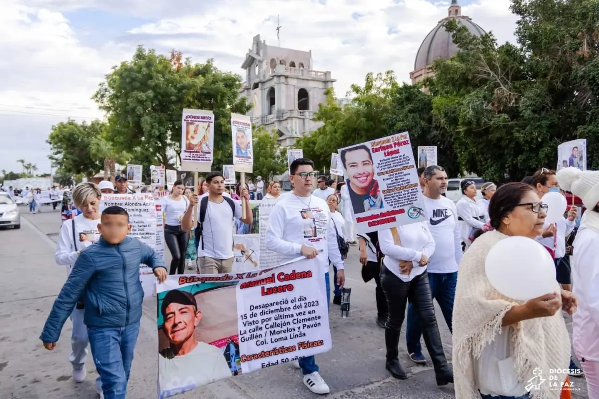 Marcha realizada en enero 2024. Foto: Búsqueda x La Paz