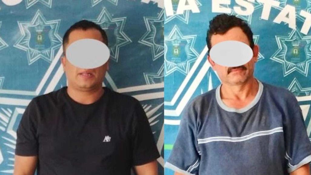 Dos hombres detenidos en Santiago Papasquiaro con droga y dinero en efectivo