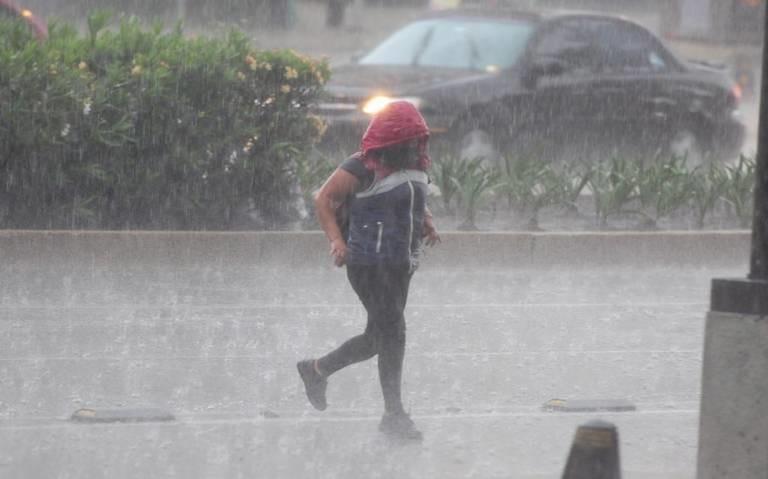 No salgas si tu paraguas, se pronostican lluvias fuertes