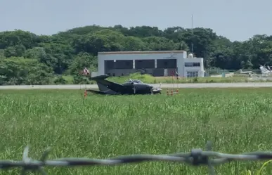 Avioneta sufre percance en el Aeropuerto de Villahermosa