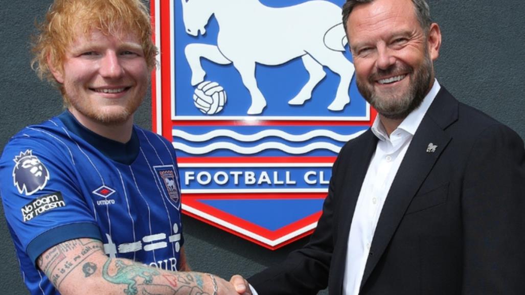 Ed Sheeran compra el 1,4 % del Ipswich Town, equipo que ascendió a la Premier