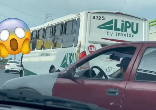 Captan coches en Saltillo jugando a la “trae” en pleno periférico LEA