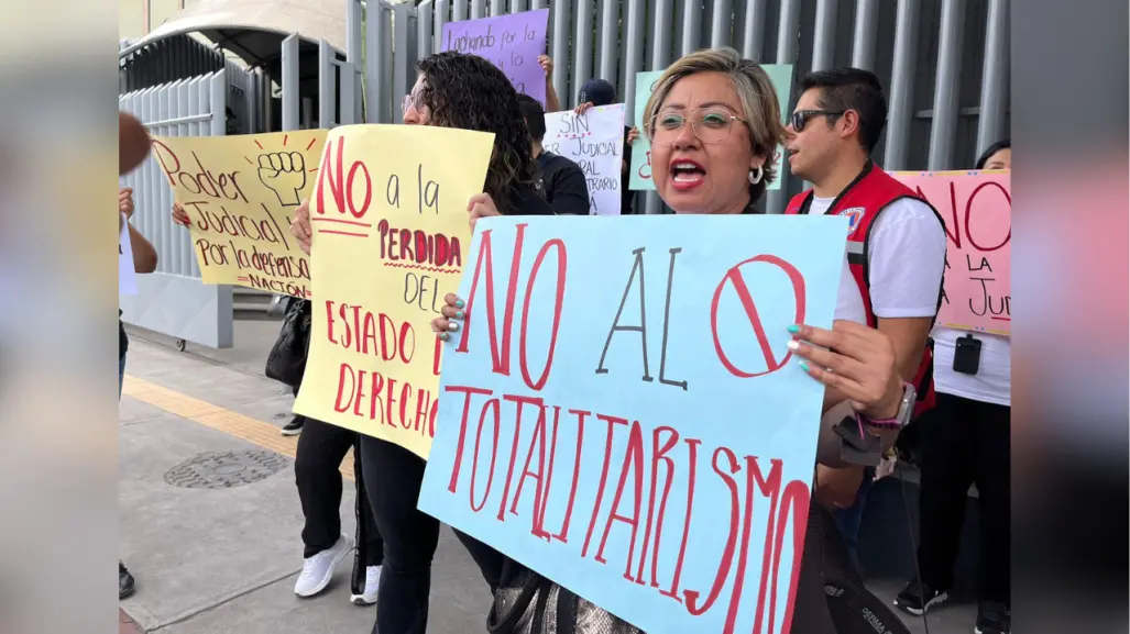 En paro laboral trabajadores del Poder Judicial de la Federación en Saltillo