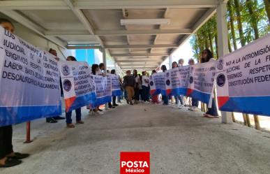 Poder Judicial de la Federación de Tabasco se suma al paro nacional
