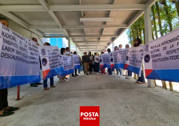 Poder Judicial de la Federación de Tabasco se suma al paro nacional