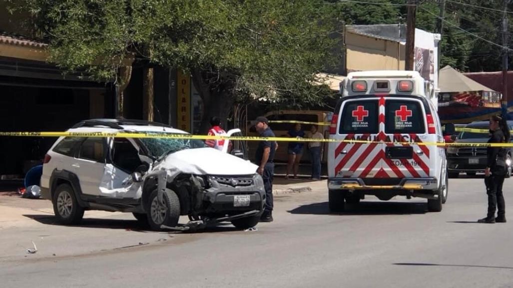 Muere joven de 20 años en Sabinas tras ser atropellada por camioneta (VIDEO)