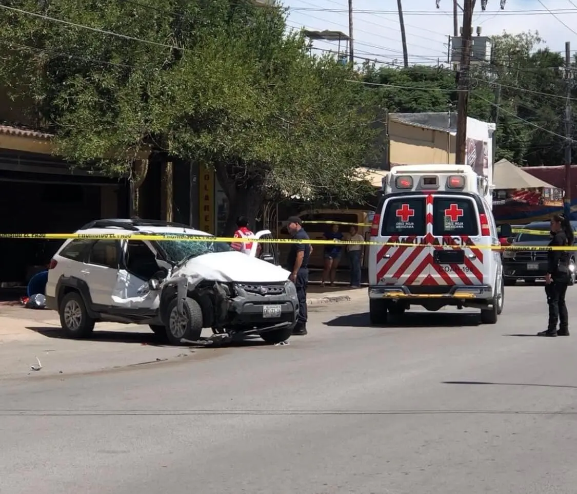 El impacto fue tan violento que la joven perdió la vida en el lugar. (Fotografía: Redes sociales)