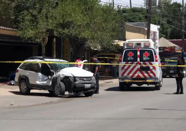 Muere joven de 20 años en Sabinas tras ser atropellada por camioneta (VIDEO)