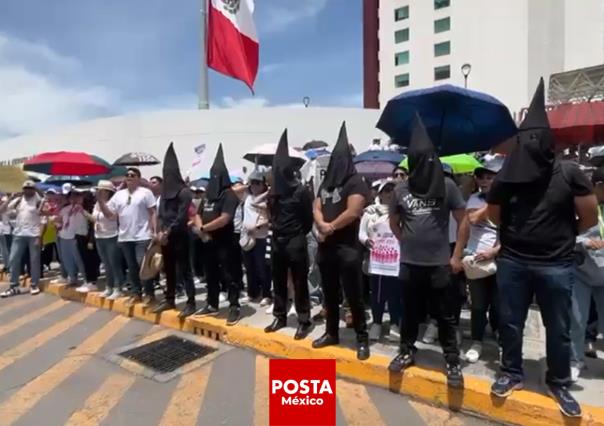 Trabajadores del Poder Judicial en Puebla también se sumaron a protestas
