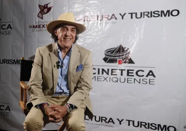 Llega Luis Felipe Tovar a Edomex; Comparte su trayectoria en Cineteca Mexiquense