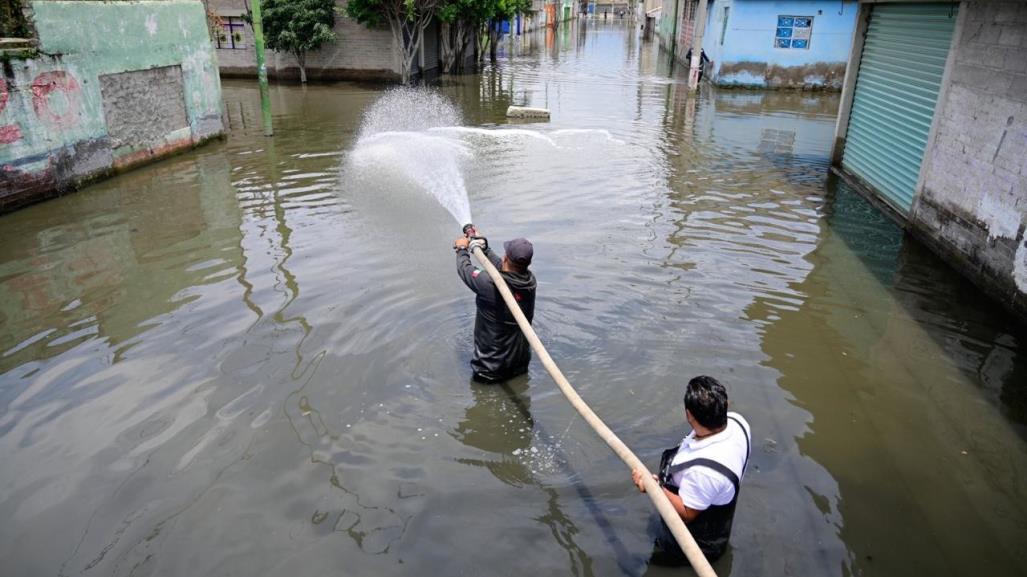 ¡Con biotecnología! Previenen infecciones en Chalco tras inundaciones