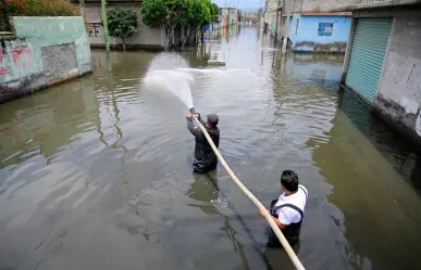 ¡Con biotecnología! Previenen infecciones en Chalco tras inundaciones