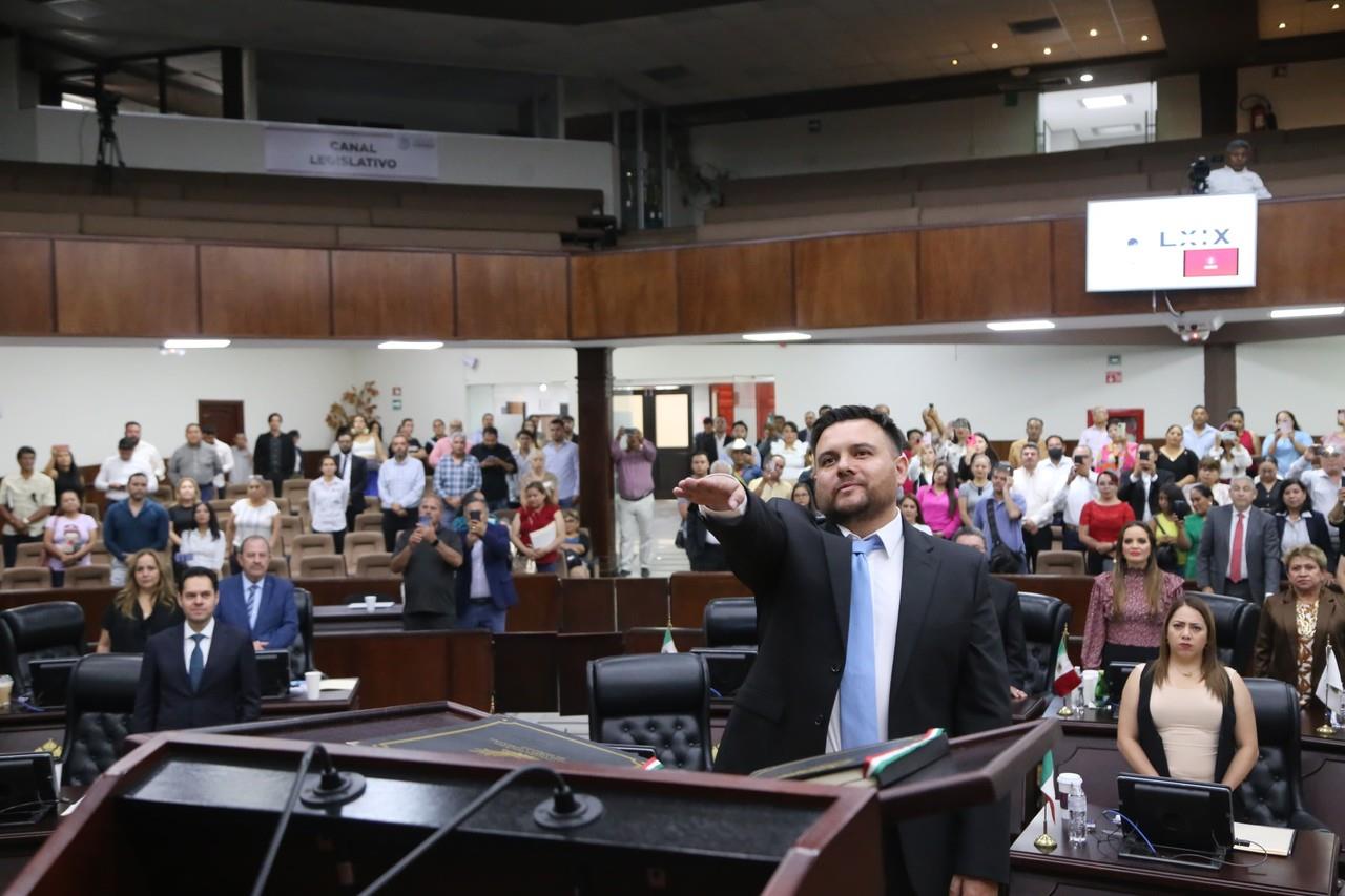 El Congreso del Estado designó al nuevo alcalde de Poanas tras la renuncia de la presidenta suplente de Araceli Aispuro. Foto: Cortesía.