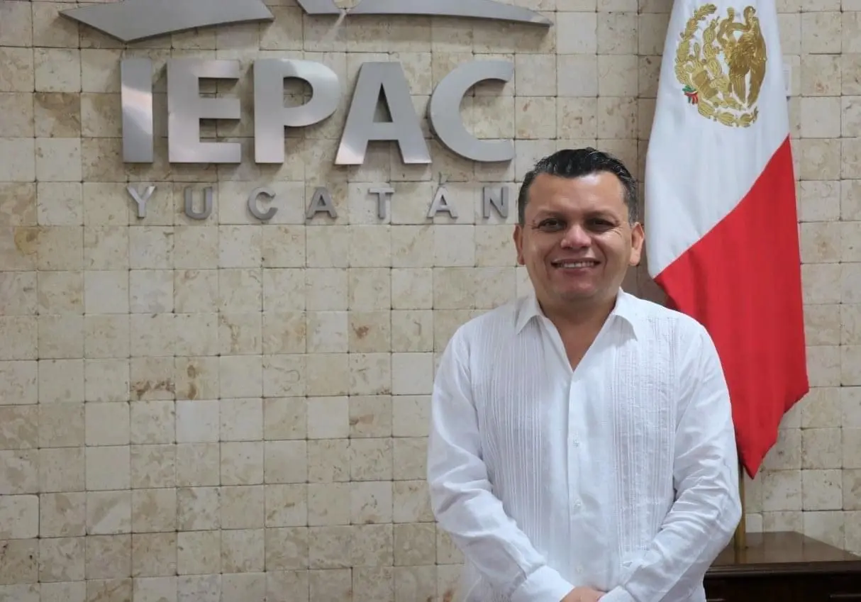 Moisés Bates Aguilar, Consejero Presidente del IEPAC. Foto: Redes sociales