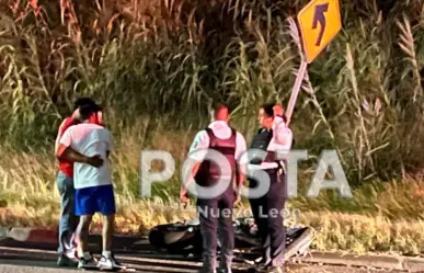 Fallece motociclista tras accidente vial en Guadalupe