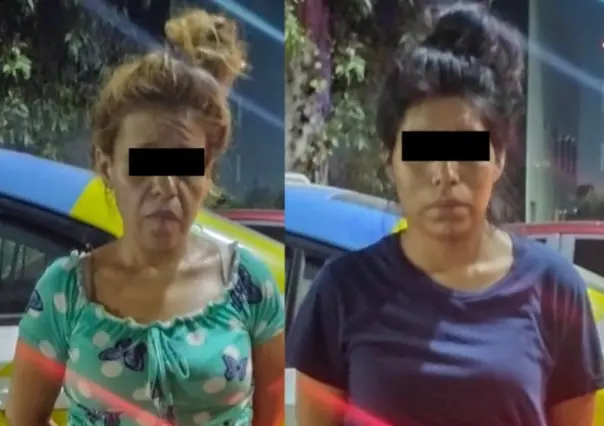 Detienen a dos mujeres con droga y arma de fuego en Monterrey